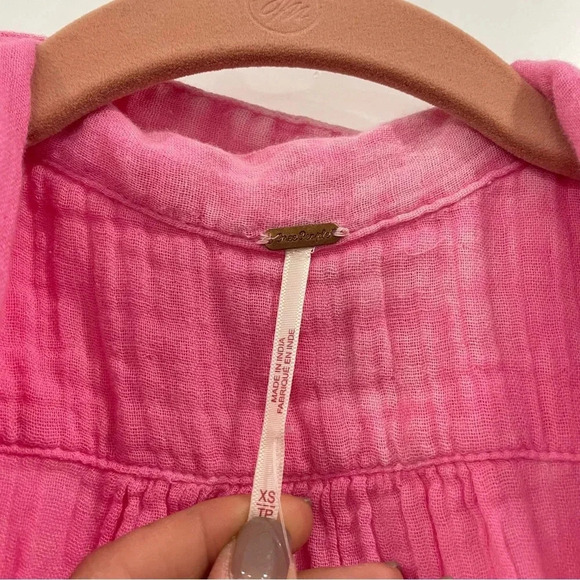 NWT Free People Madrid Double Cloth One Piece XS - Picture 12 of 13